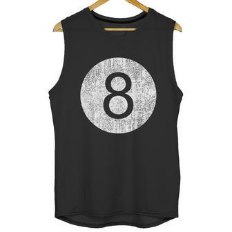 Funny Retro Vintage 8 Ball Logo Unisex Tank Top | Favorety CA