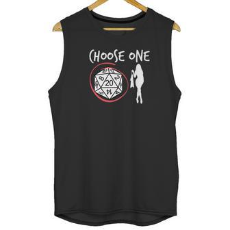 Funny Mens Rpg Lover For Husband Dnd Player Unisex Tank Top | Favorety