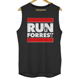 Funny Run Forrest Run Logo Unisex Tank Top | Favorety CA