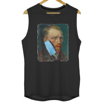 Funny Van Gogh Meme Social Distancing Unisex Tank Top | Favorety AU