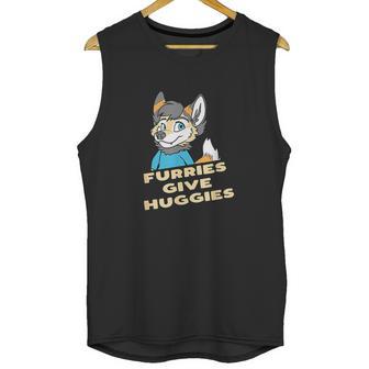 Furries Give Huggies Unisex Tank Top | Favorety