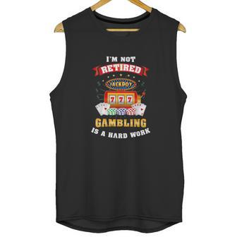 Gambling Retiree Classic Unisex Tank Top | Favorety AU