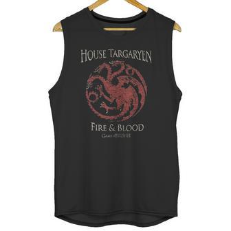 Game Of Thrones House Targaryen Fire Blood Unisex Tank Top | Favorety DE