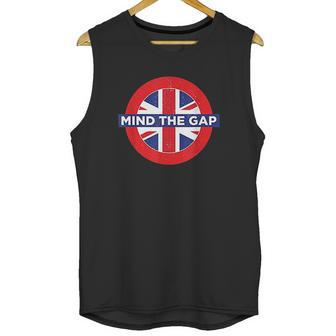 The Gap Funny Saying London Subway Distressed Unisex Tank Top | Favorety