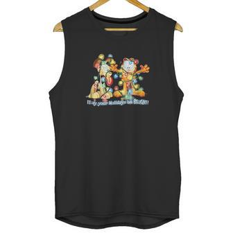 Garfield Bright Holidays Unisex Tank Top | Favorety DE