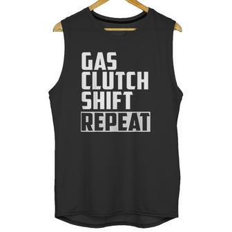 Gas Clutch Repeat Car Jdm Euro Classic Manual Unisex Tank Top | Favorety AU