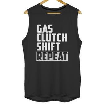 Gas Clutch Shift Repeat Car Jdm Euro Classic Manual Unisex Tank Top | Favorety UK