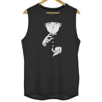 Geek Anime Psycho Mob Unisex Tank Top | Favorety