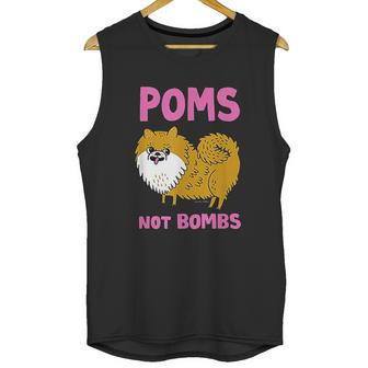 Gemma Correll Poms Not Bombs Unisex Tank Top | Favorety CA