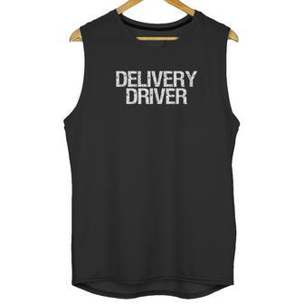 Generic Delivery Driver Food Delivery Courier Unisex Tank Top | Favorety