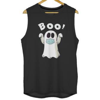 Ghost Boo Social Distancing Unisex Tank Top | Favorety DE