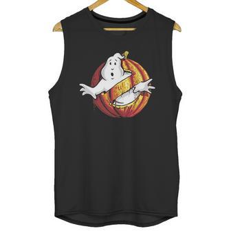 Ghostbusters Classic Halloween Pumpkin Unisex Tank Top | Favorety UK