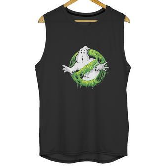 Ghostbusters Classic Slime Ghost Logo Unisex Tank Top | Favorety AU