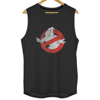 Ghostbusters Distressed No Ghost No Type Unisex Tank Top | Favorety AU