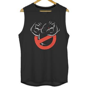 Ghostbusters Slimer Buff Graphic Unisex Tank Top | Favorety CA