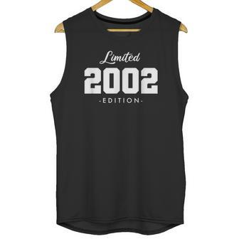 Gift For 19 Years Old 2002 Limited Edition 19Th Birthday Unisex Tank Top | Favorety CA