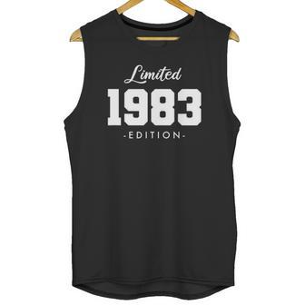 Gift For 38 Years Old 1983 Limited Edition 38Th Birthday Unisex Tank Top | Favorety