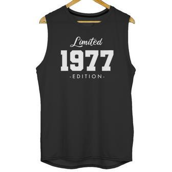 Gift For 44 Years Old 1977 Limited Edition 44Th Birthday Unisex Tank Top | Favorety AU