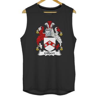 Gilbert Family Crest Coat Of Arms British Family Crests Unisex Tank Top | Favorety CA