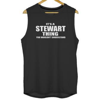 Gildan Stewart Thing Black Unisex Tank Top | Favorety UK