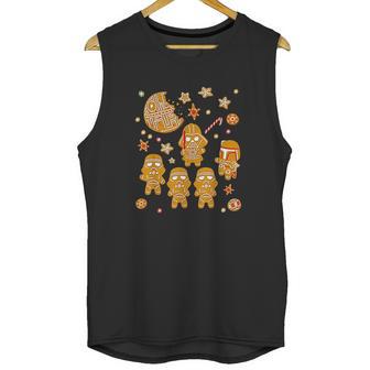 Gingerbread Cookies Galactic Empire Holiday Unisex Tank Top | Favorety UK