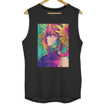 Girl Retro 80S Japanese Aesthetic Unisex Tank Top | Favorety AU