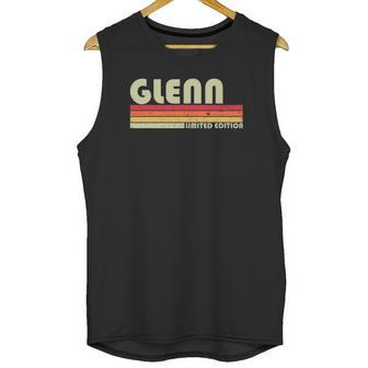 Glenn Surname Funny Retro Vintage 80S 90S Birthday Reunion Unisex Tank Top | Favorety DE