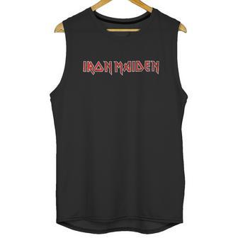 Global Iron Maiden Unisex Distressed Unisex Tank Top | Favorety AU