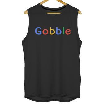 Gobble Classic Colorful Logo Unisex Tank Top | Favorety