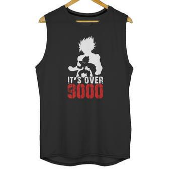 Goku - Its Over 9000 - Strong Man Bodybuilding T-Shirt Unisex Tank Top | Favorety