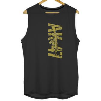 Gold Ak-47 2Nd Amendment Unisex Tank Top | Favorety AU