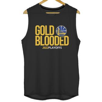 Gold Blooded 2022 Playoffs Championship Unisex Tank Top | Favorety UK