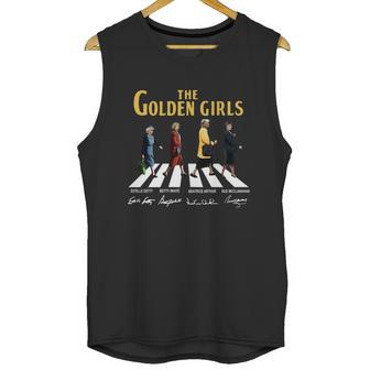 The Golden Girls Abbey Road Signatures Unisex Tank Top | Favorety CA