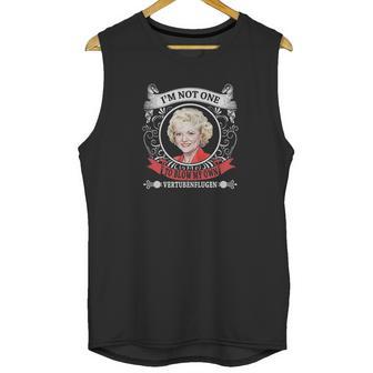 Golden Girls I Am Not One To Blow My Own Vertubenflugen Unisex Tank Top | Favorety CA