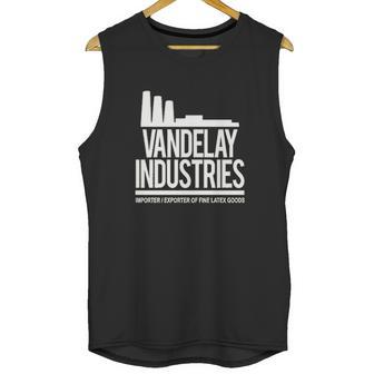 The Goozler Vandelay Industries Kramerica Funny Unisex Tank Top | Favorety