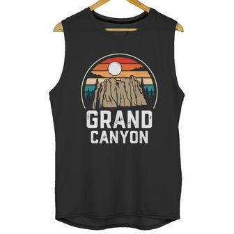 Grand Canyon National Park Arizona Travel Lover Camping Retro Vintage Unisex Tank Top | Favorety AU