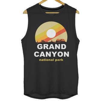 Grand Canyon National Park Retro Logo Unisex Tank Top | Favorety UK