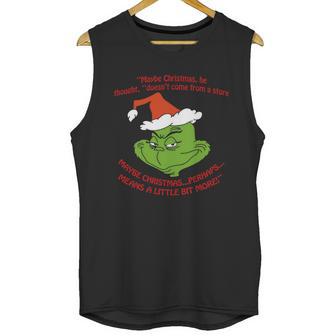 Grinch Funny T-Shirt Unisex Tank Top | Favorety UK