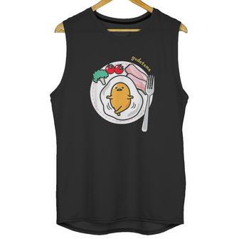 Gudetama Whatever Breakfast Plate Unisex Tank Top | Favorety UK