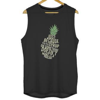 Gus And Spencer Funny Pineapple Psych Unisex Tank Top | Favorety UK