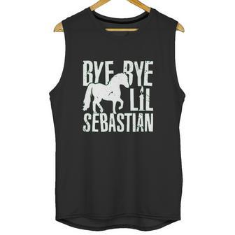 Haase Bye Bye Lil Sebastian Funny Tv Show Quote Ladies Unisex Tank Top | Favorety