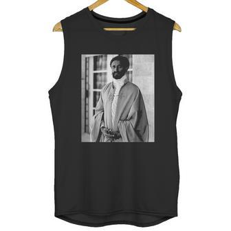 Haile Selassie Ethiopian Emperor Portrait Unisex Tank Top | Favorety DE