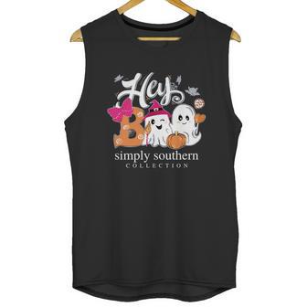 Halloween Hey Boo Simply Southern Collection Unisex Tank Top | Favorety AU