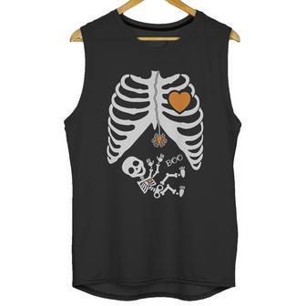 Halloween Skeleton Xray Rib Cage Unisex Tank Top | Favorety UK