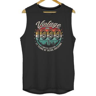 Happy 23Rd Birthday Vintage June 1999 23 Years Old Unisex Tank Top | Favorety AU