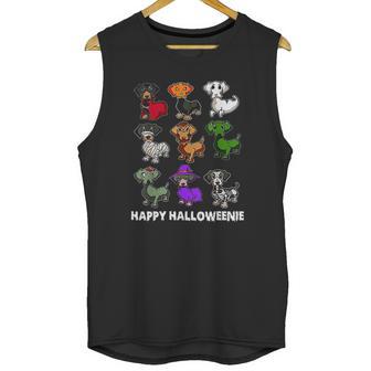 Happy Halloweenie Dachshund Unisex Tank Top | Favorety DE