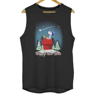 Happy New Year Snoopy Unisex Tank Top | Favorety DE