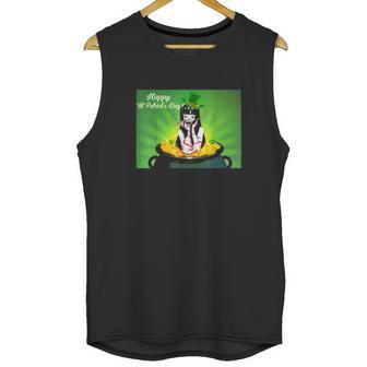 Graphic Happy St Patricks Day Love Tomie Junji Ito Unisex Tank Top | Favorety AU