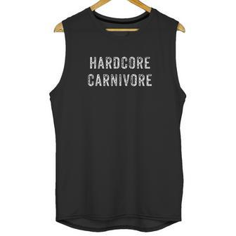 Hardcore Carnivore For Meat Lovers Unisex Tank Top | Favorety CA