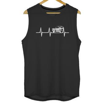 Heartbeat Ford Mustang Love Tshirt Iconic American Muscle Car Cool Shirt Unisex Tank Top | Favorety CA